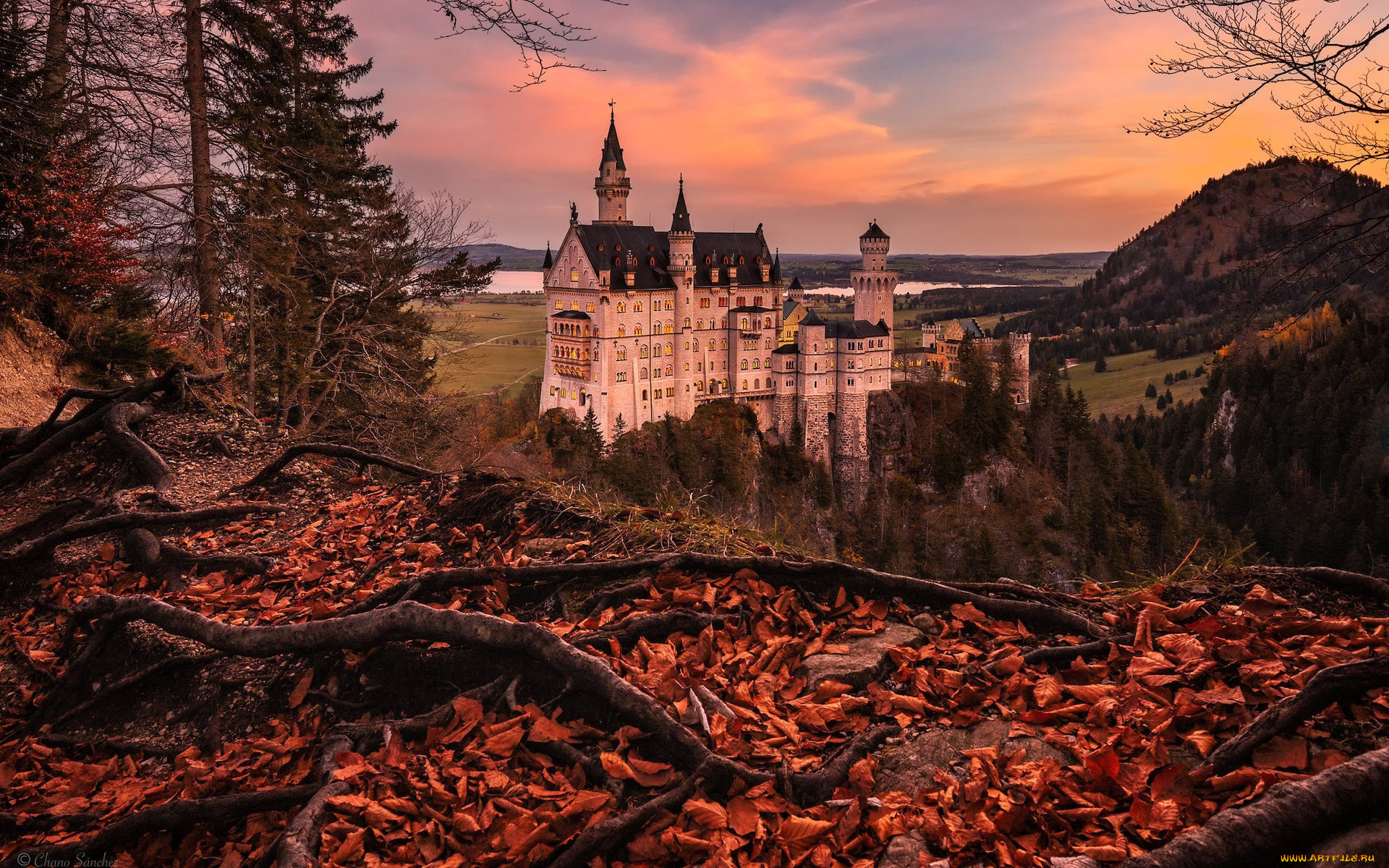 neuschwanstein castle, ������, ����� ������������ , ��������, neuschwanstein, castle